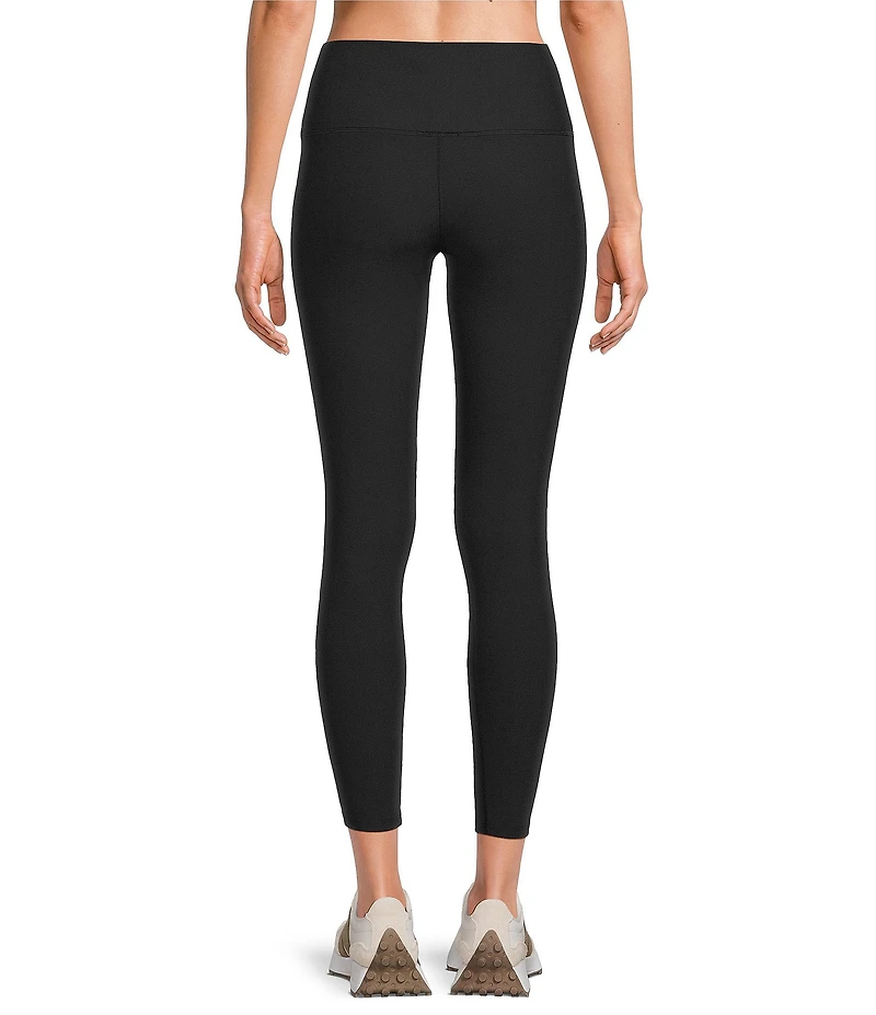 Kinesis High Rise Fold Over Waist 7/8 Length Leggings