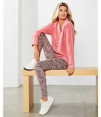 Kinesis High Rise Moisture Wicking Ankle Leggings