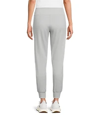 Kinesis High Rise Slim Suede Jersey Moisture Wicking Pull-On Joggers