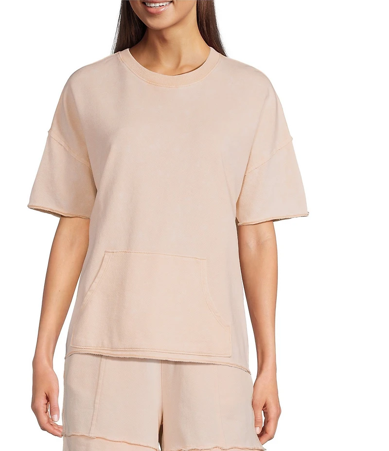 Kinesis Knit Short Sleeve Raw Edge Coordinating Tee