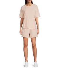 Kinesis Knit Short Sleeve Raw Edge Coordinating Tee