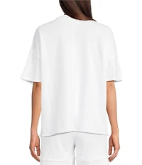 Kinesis Knit Short Sleeve Raw Edge Coordinating Tee