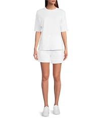 Kinesis Knit Short Sleeve Raw Edge Coordinating Tee