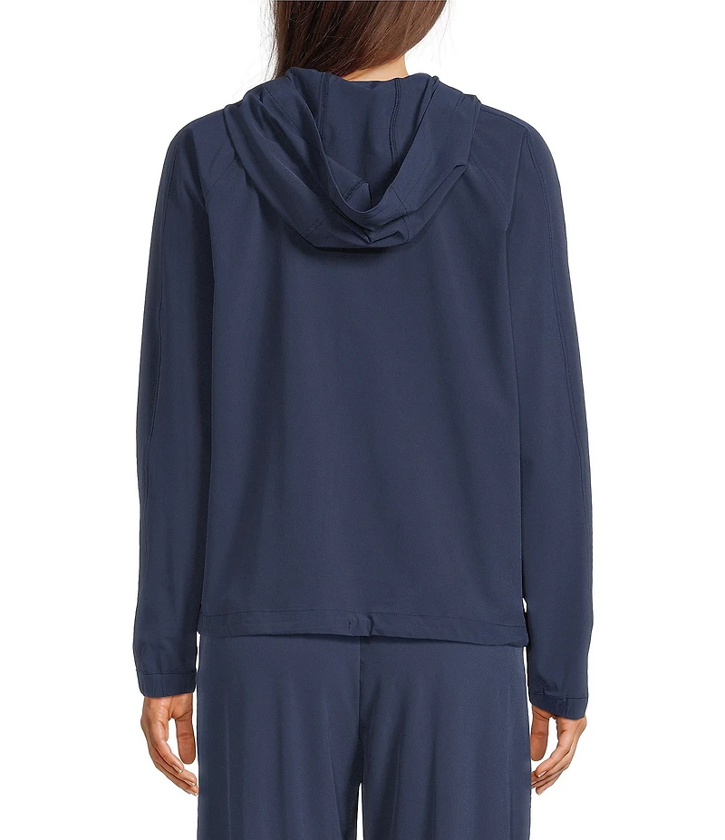 Kinesis Long Sleeve Zipper Front Patch Pocket Coordinating Jacket