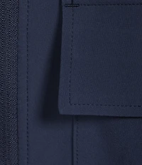 Kinesis Long Sleeve Zipper Front Patch Pocket Coordinating Jacket