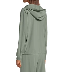 Kinesis Long Sleeve Zipper Front Patch Pocket Coordinating Jacket