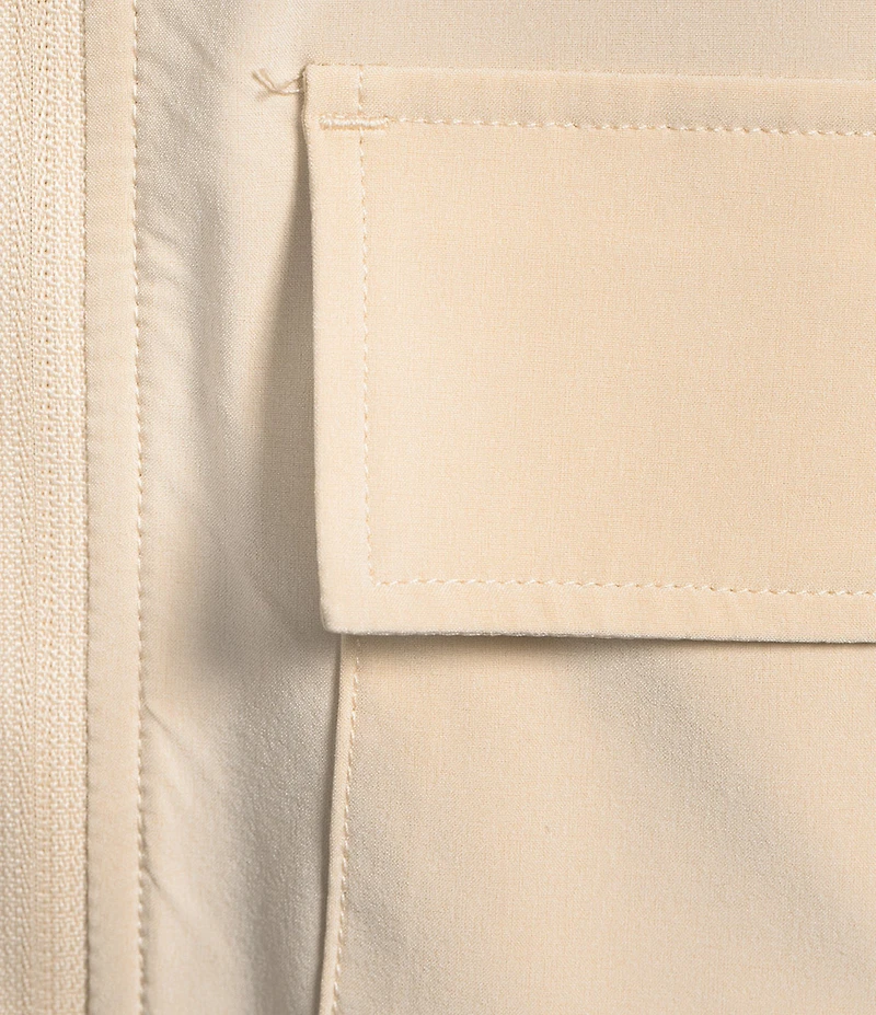 Kinesis Long Sleeve Zipper Front Patch Pocket Coordinating Jacket