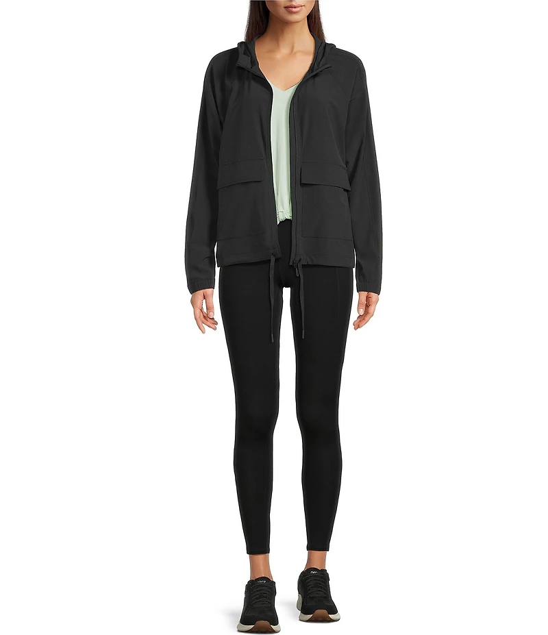 Kinesis Long Sleeve Zipper Front Patch Pocket Coordinating Jacket