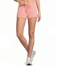 Kinesis Mid-Rise Contrast Piping Shorts