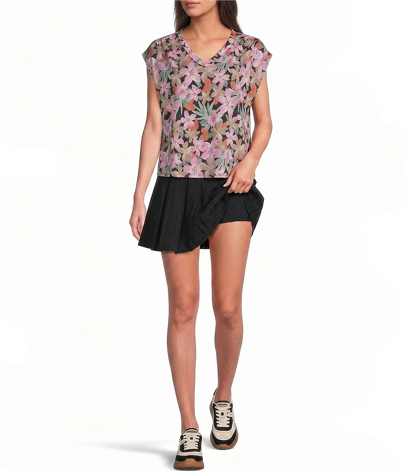 Kinesis Mid Rise Flowy Skort
