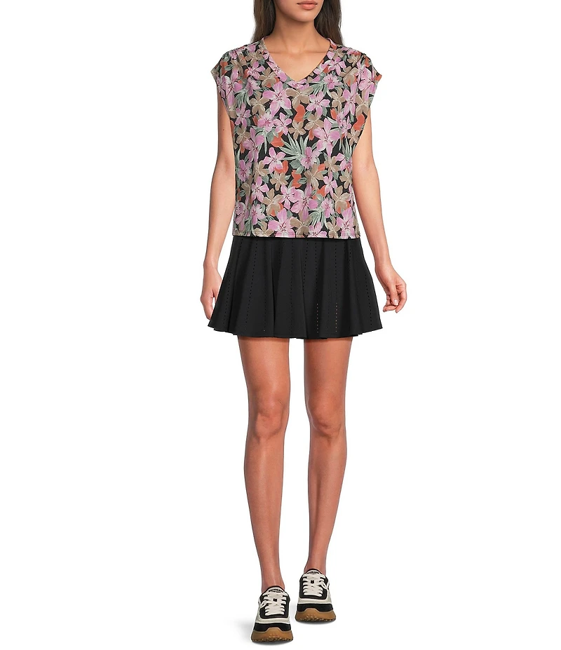 Kinesis Mid Rise Flowy Skort
