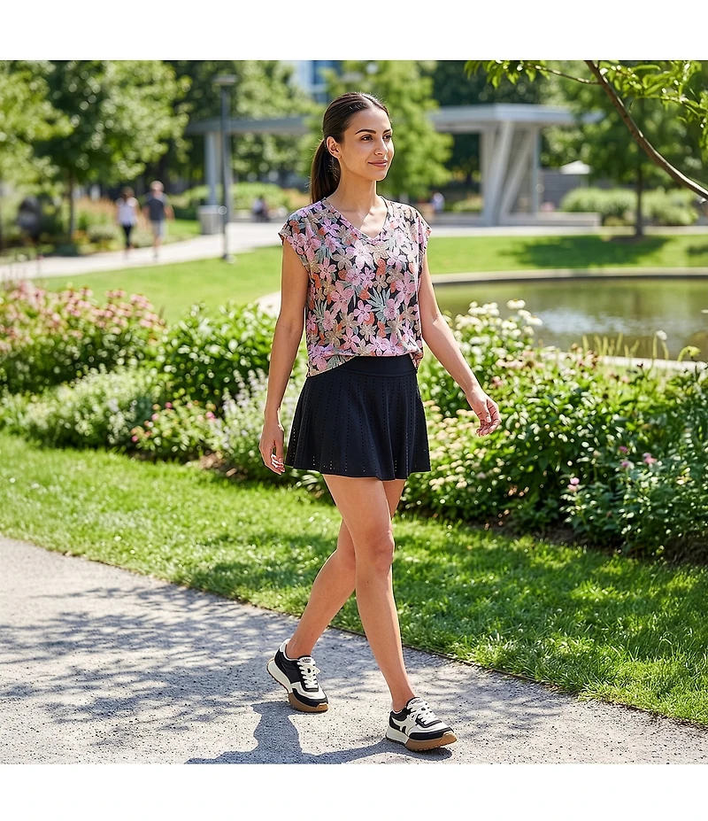 Kinesis Mid Rise Flowy Skort