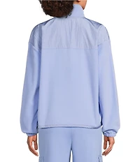 Kinesis Mixed Fleece V-Neck Long Sleeve Jacket