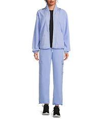 Kinesis Mixed Fleece V-Neck Long Sleeve Jacket