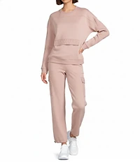 Kinesis Coordinating Mixed Pullover Sweatshirt