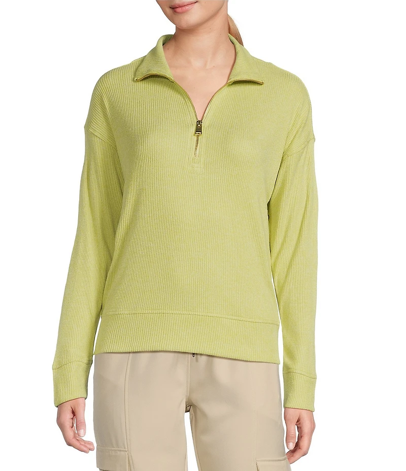 Kinesis Rib Half Zip Long Sleeve Pullover