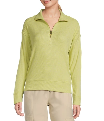 Kinesis Rib Half Zip Long Sleeve Pullover