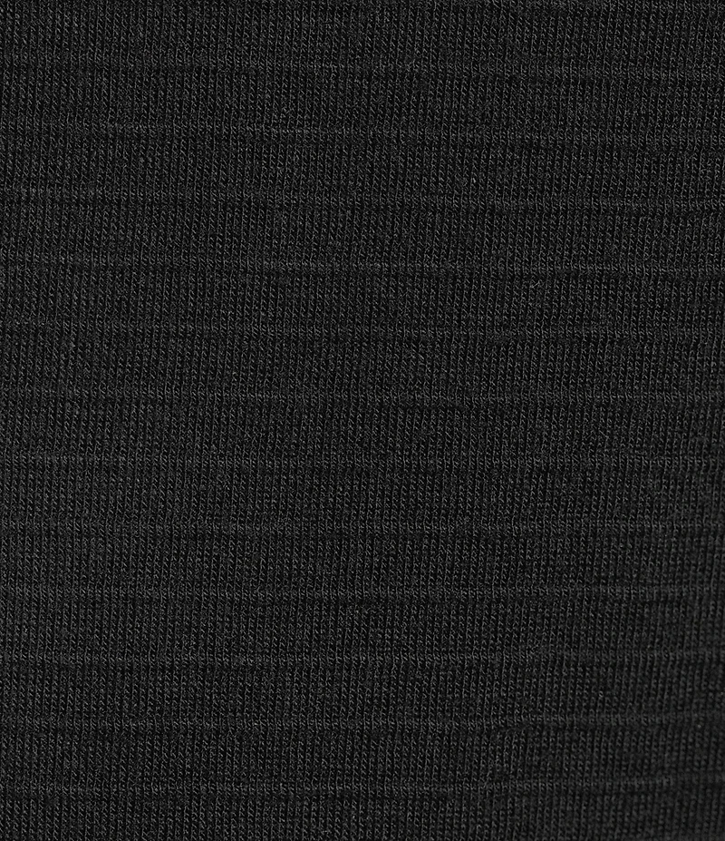 Kinesis Solid Crew Neck Short Sleeve Drape Back Top