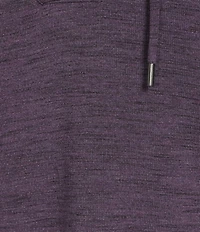 Kinesis Solid Split Neck Long Sleeve Hoodie