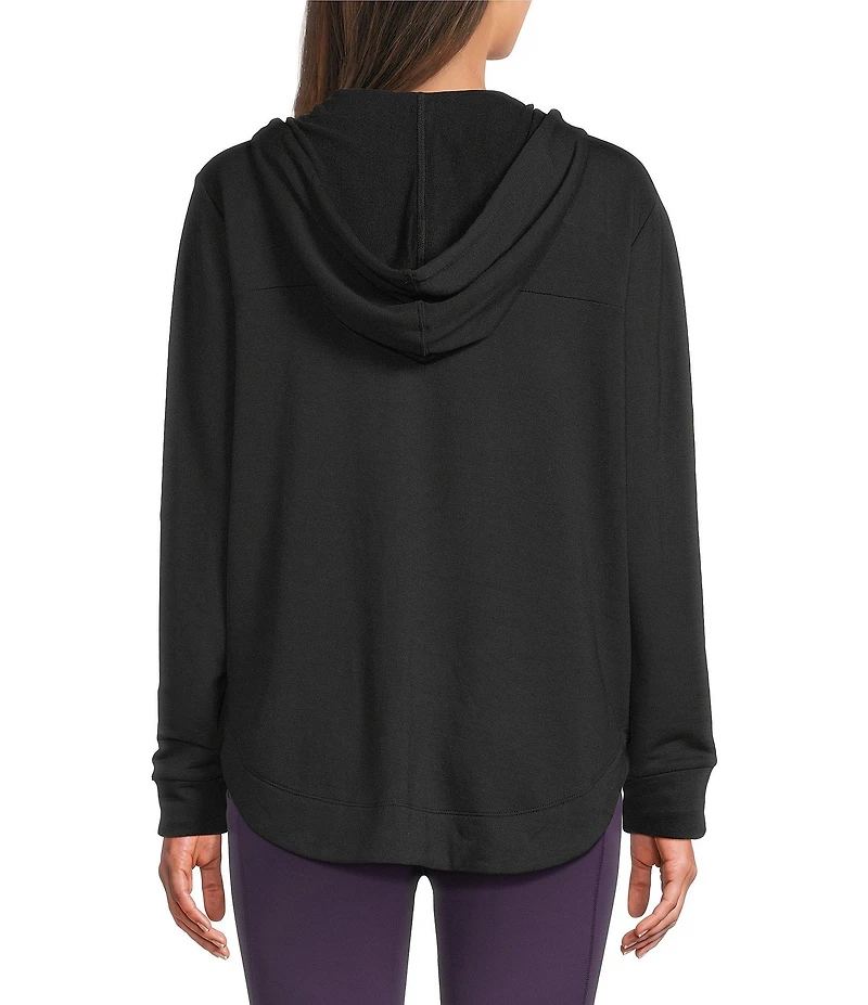 Kinesis Split Neck Long Sleeve Hoodie