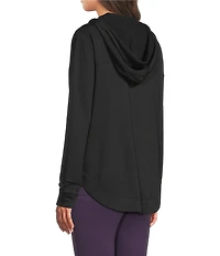 Kinesis Split Neck Long Sleeve Hoodie