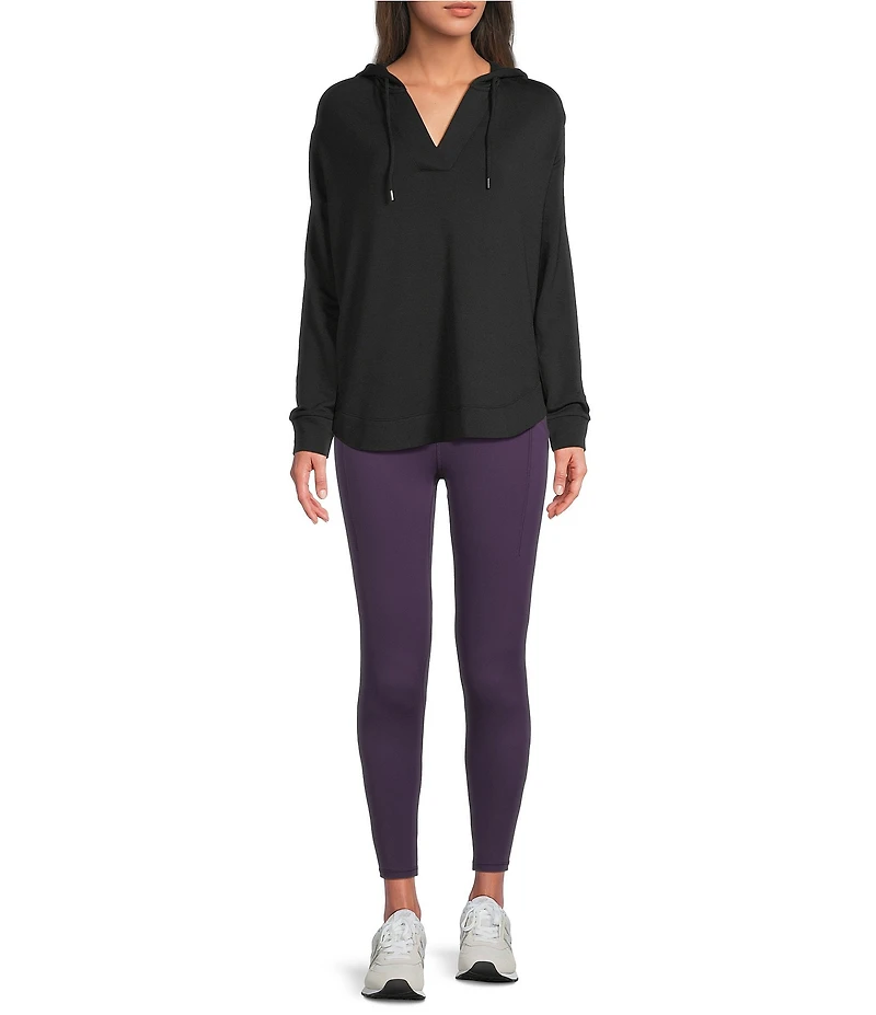 Kinesis Split Neck Long Sleeve Hoodie