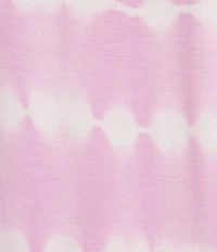 Kinesis Tie-Dye Crew Neck Sleeveless Bubble Hem Tank