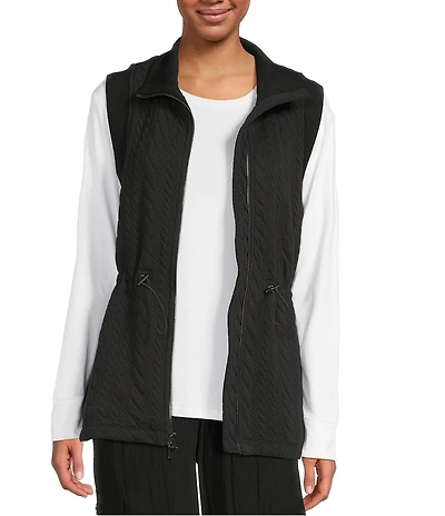 Kinesis Two Way Zip Front Sleeveless Vest