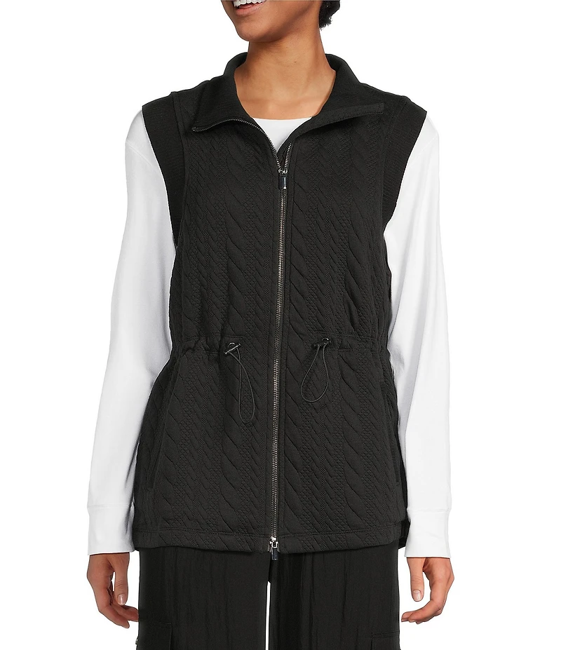 Kinesis Two Way Zip Front Sleeveless Vest