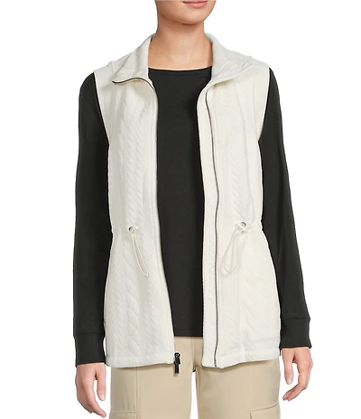 Kinesis Two Way Zip Front Sleeveless Vest