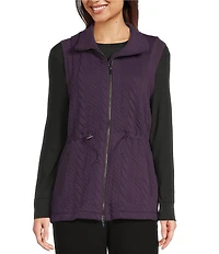 Kinesis Two Way Zip Front Sleeveless Vest