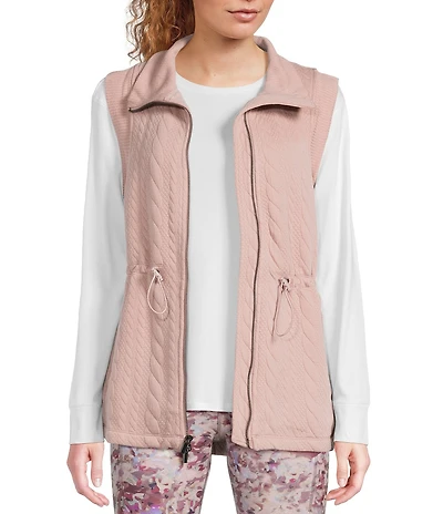 Kinesis Two Way Zip Front Sleeveless Vest