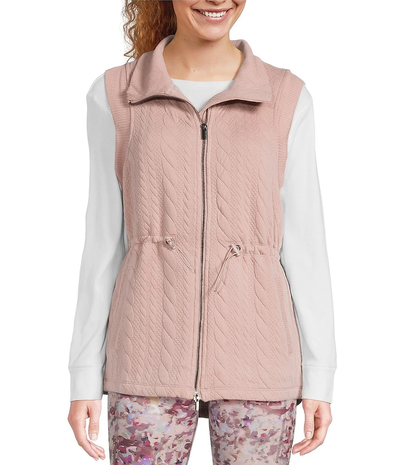 Kinesis Two Way Zip Front Sleeveless Vest