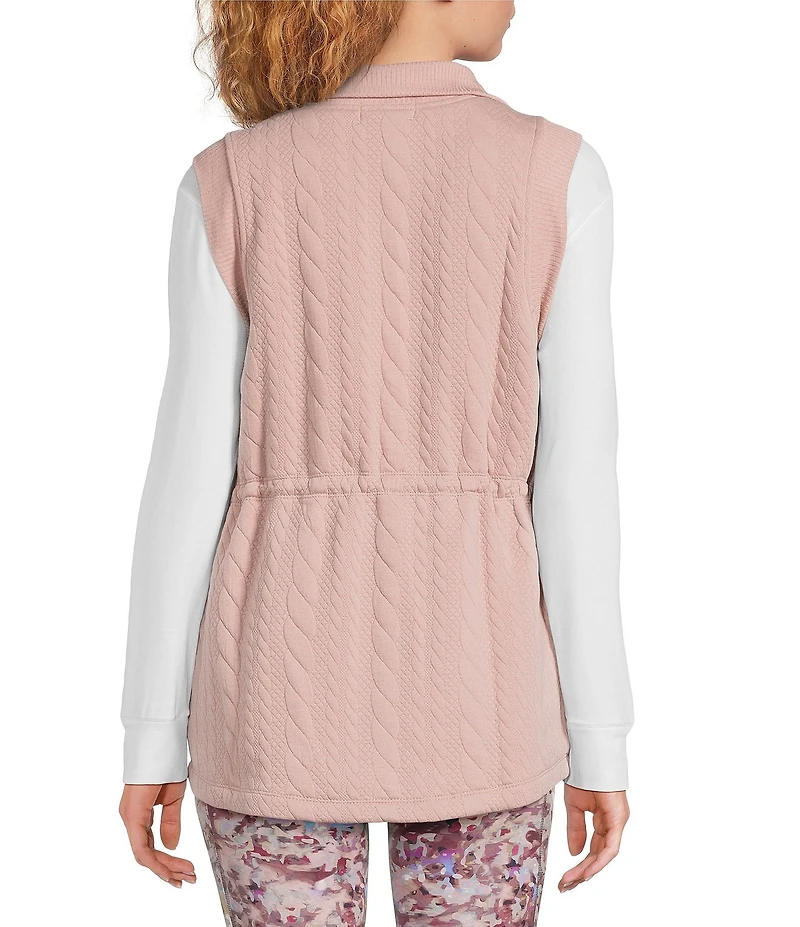 Kinesis Two Way Zip Front Sleeveless Vest