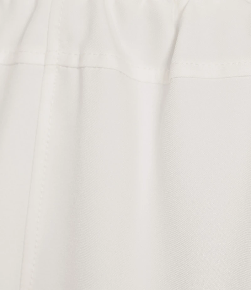 Kinesis Woven Elastic Cinched Cuff Ribbed Waistband Flap Pocket Ankle Joggers
