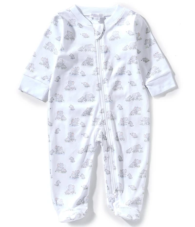 Kissy Kissy Baby Boys Long-Sleeve Elephant Esprit Print Footie
