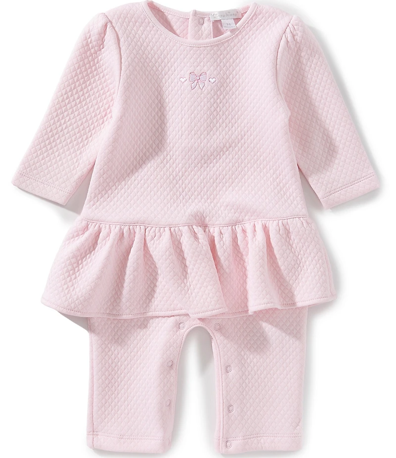 Kissy Kissy Baby Girls Billowy Bows Jacquard Playsuit