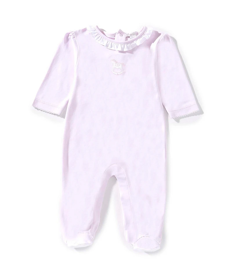 Kissy Kissy Baby Girls Long-Sleeve Riding Rocker Footie Coverall