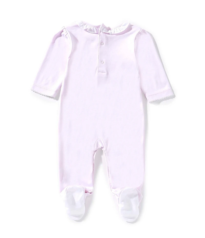 Kissy Kissy Baby Girls Long-Sleeve Riding Rocker Footie Coverall