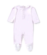 Kissy Kissy Baby Girls Long-Sleeve Riding Rocker Footie Coverall