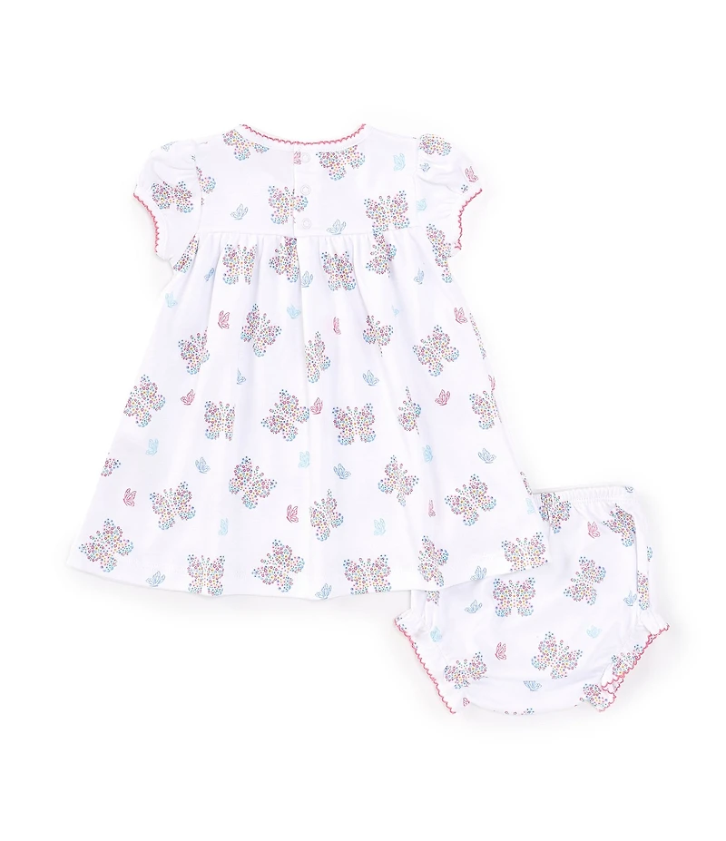 Kissy Kissy Baby Girls Butterfly Print Cap Sleeve Dress