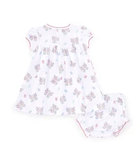 Kissy Kissy Baby Girls Butterfly Print Cap Sleeve Dress