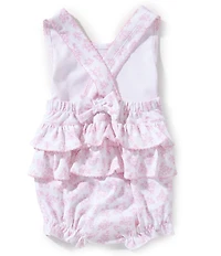 Kissy Kissy Baby Girls Sleeveless Strawberry-Printed Romper