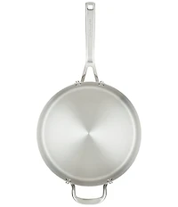 KitchenAid 3-Ply Base Helper Handle Deep Saute Pan with Lid, 4.5 Qt.