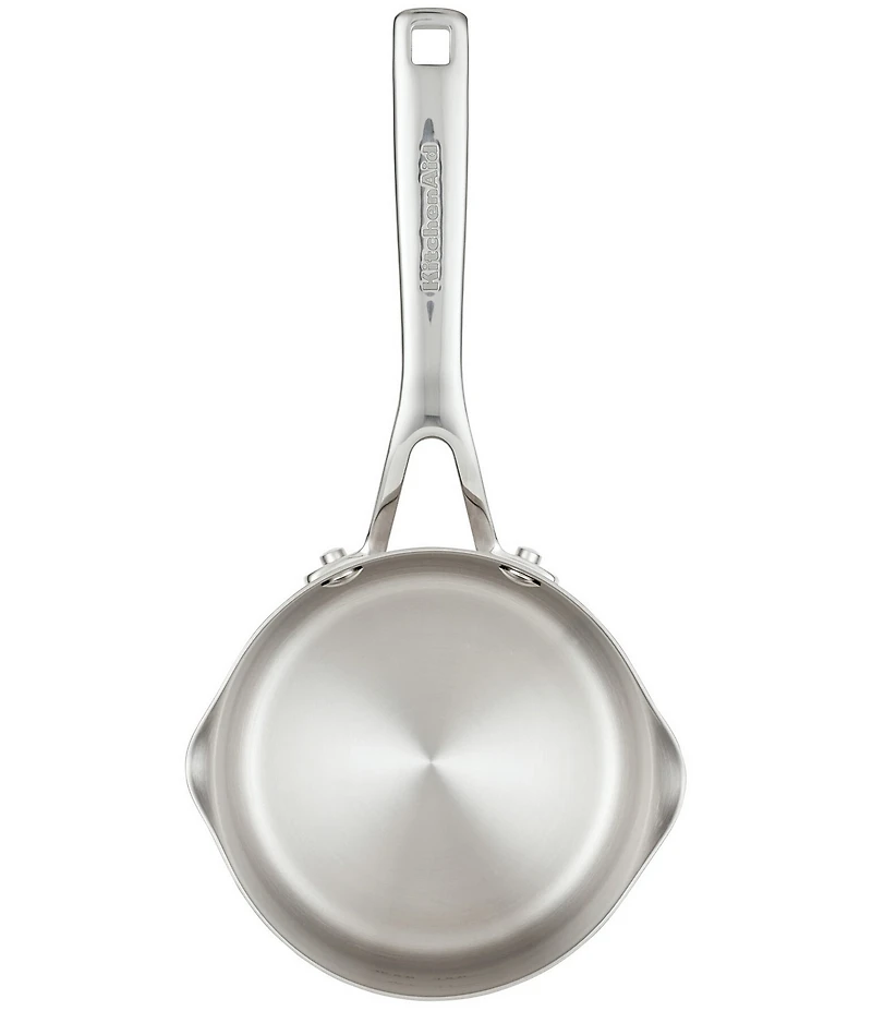 KitchenAid 3-Ply Base Pour Spout Sauce Pan, 1.5 Qt.