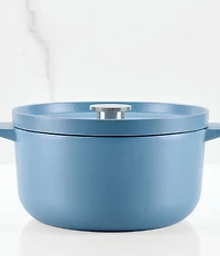 Kitchenaid 6-Quart Round Enameled Cast Iron Dutch Oven with Stainless Steel Knob