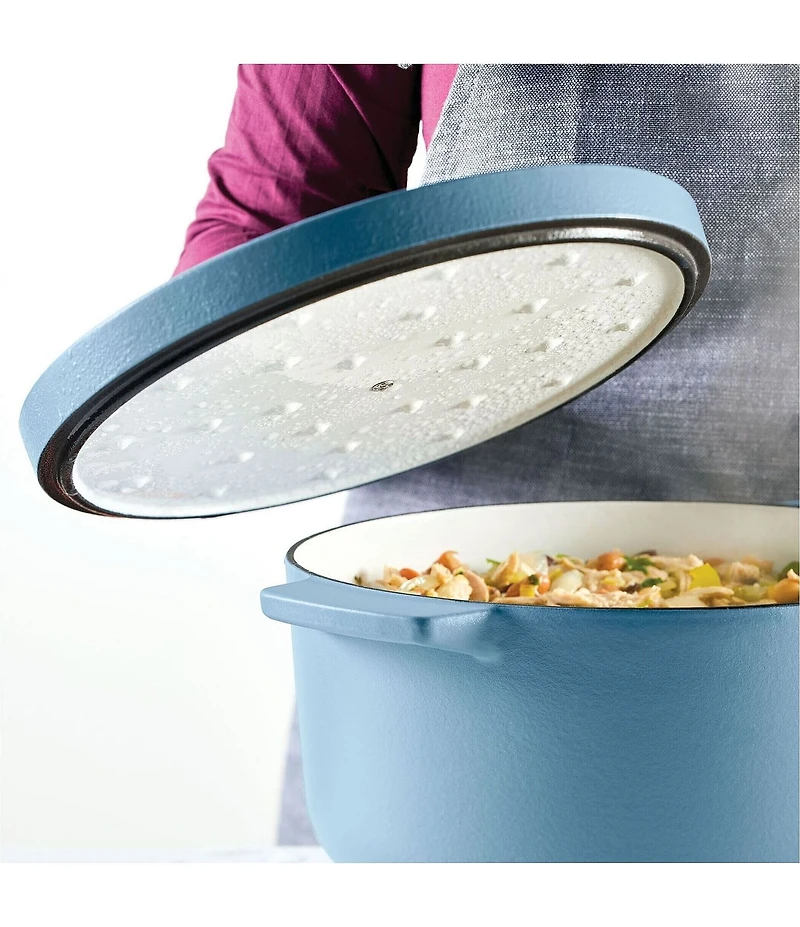 Kitchenaid 6-Quart Round Enameled Cast Iron Dutch Oven with Stainless Steel Knob