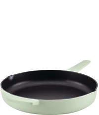 Kitchenaid Enameled Cast Iron Induction Skillet with Helper Handle and Pour Spouts, 12-Inch