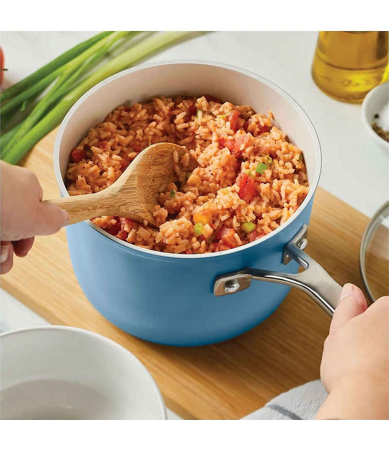 KitchenAid Hard Anodized Ceramic Nonstick Cookware Sauce Pan, 3-Quart