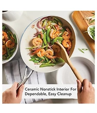 KitchenAid Hard Anodized Ceramic Nonstick Frying Pan, 10-Inch
